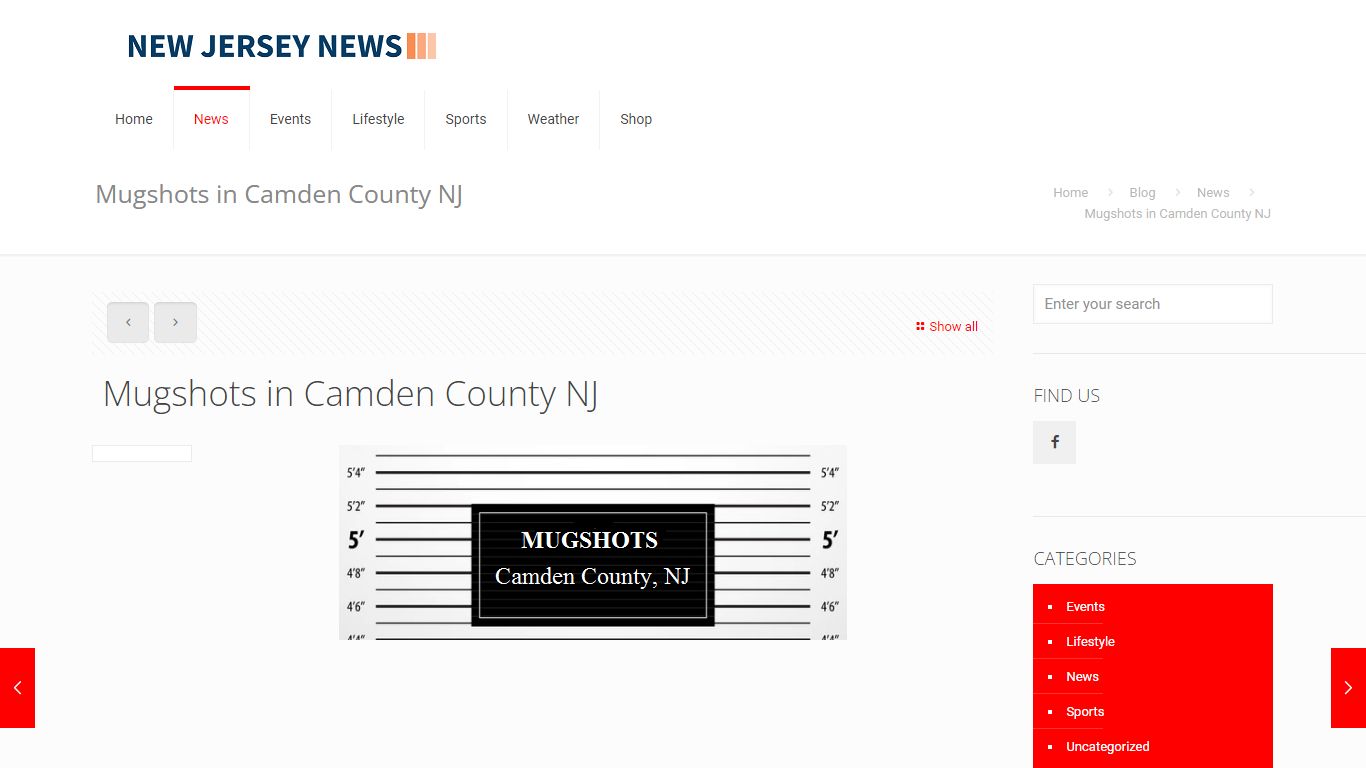 Mugshots in Camden County NJ - NJN